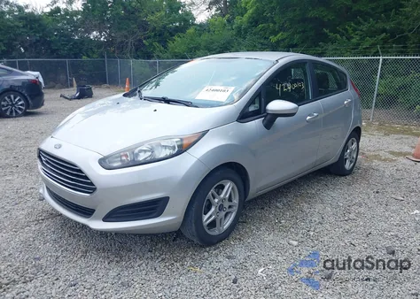2018 Ford Fiesta Se из США, поврежденный, VIN 3FADP4EJ6JM132836